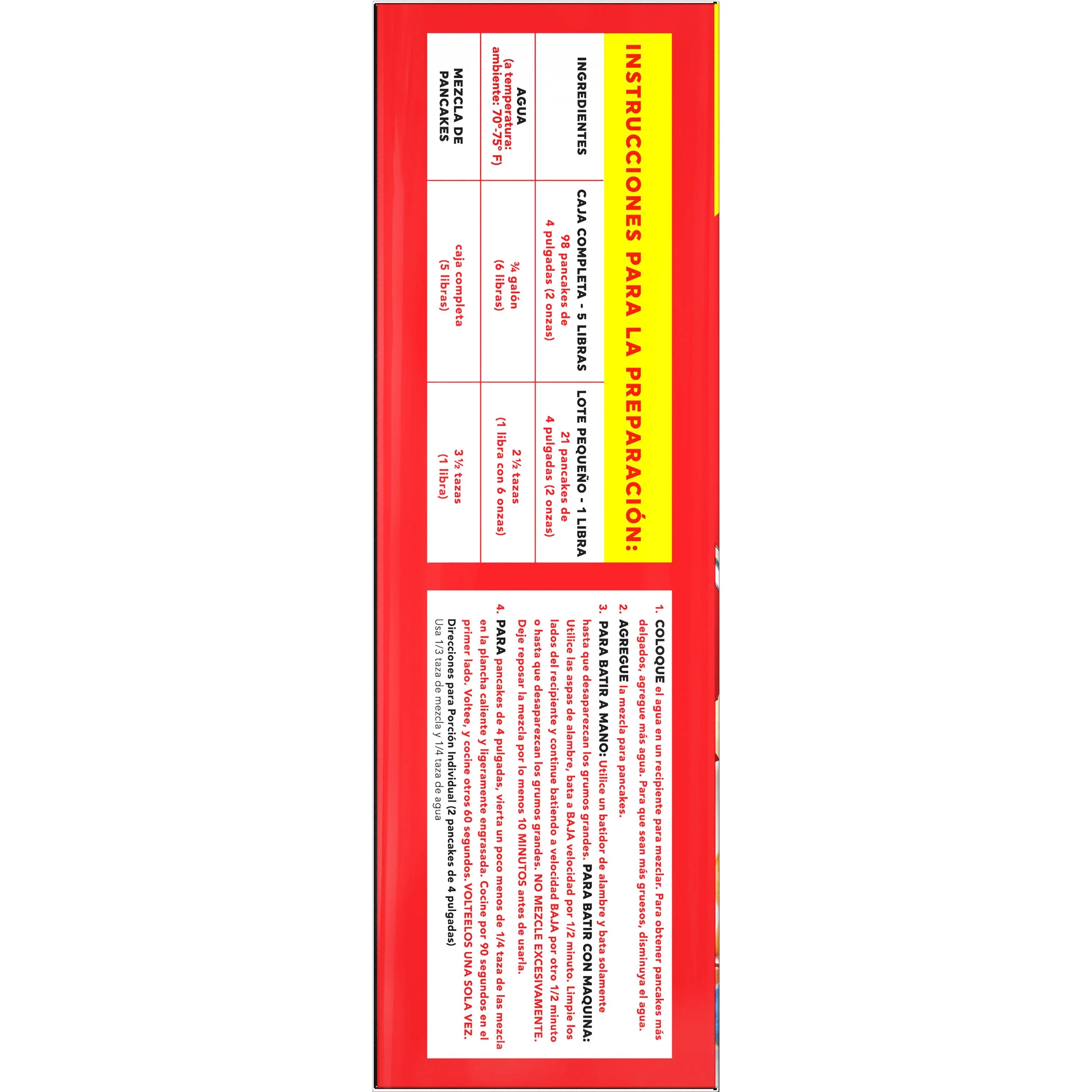 Pancake Mix, 5 lbs. (2 Pack) H75384
