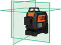 Klein Tools 93CPLG Compact Self-Leveling Laser Level, Bright Green 360-Degree Laser Planes, Rechargeable, Magnetic Mount