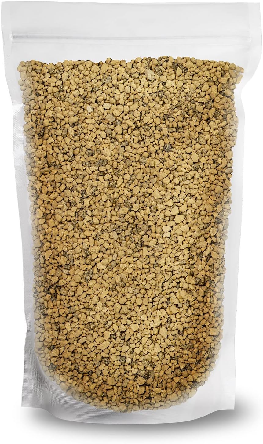 Pure Hard Akadama for Bonsai Succulent Soil, 5 Quart, 3-6mm X513291