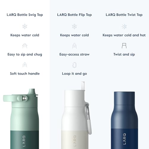 Insulated Stainless Steel Water Bottle with Silicone Handle, 34oz Z278258