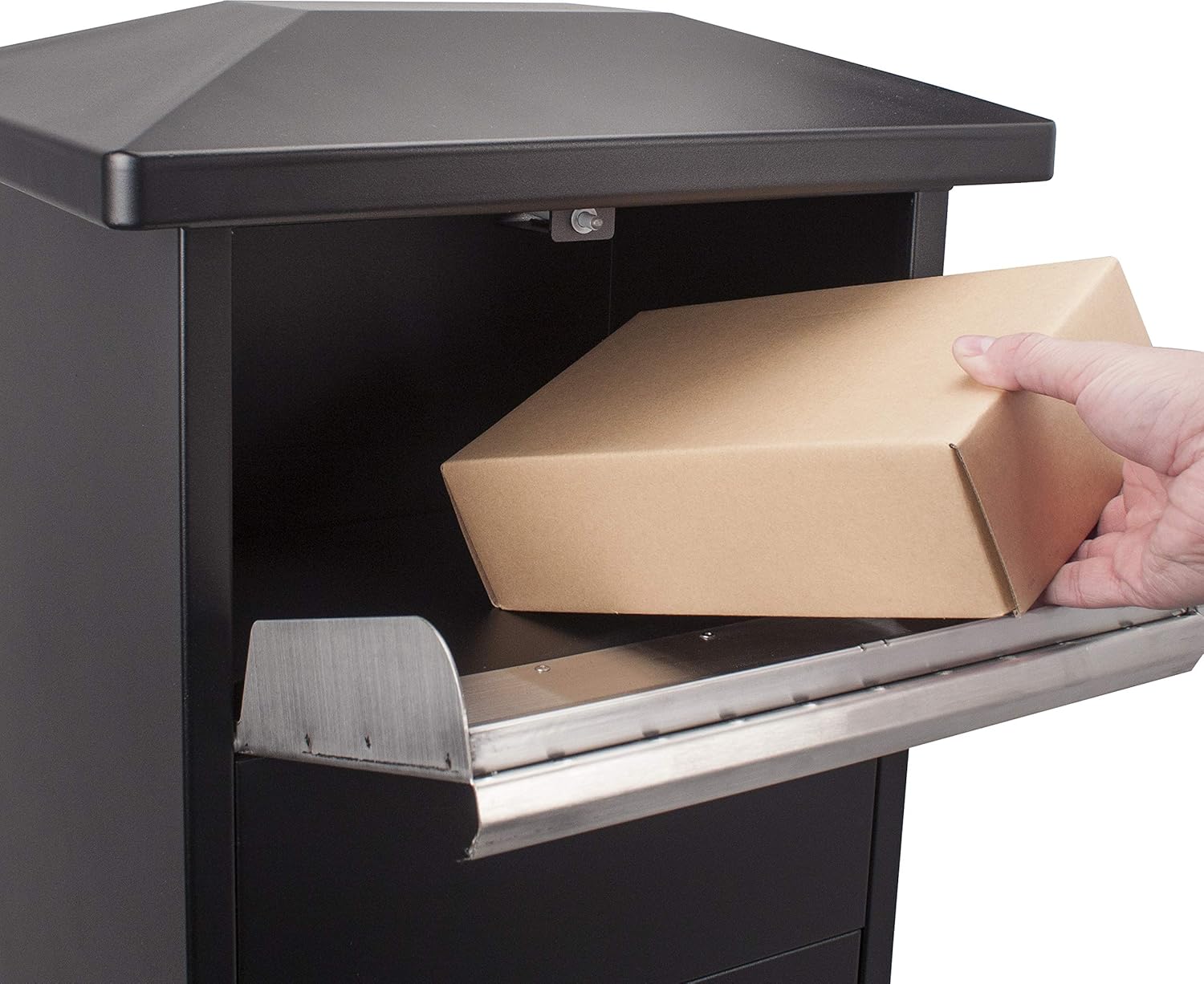 Large Steel Parcel Drop Box with Lock W806
