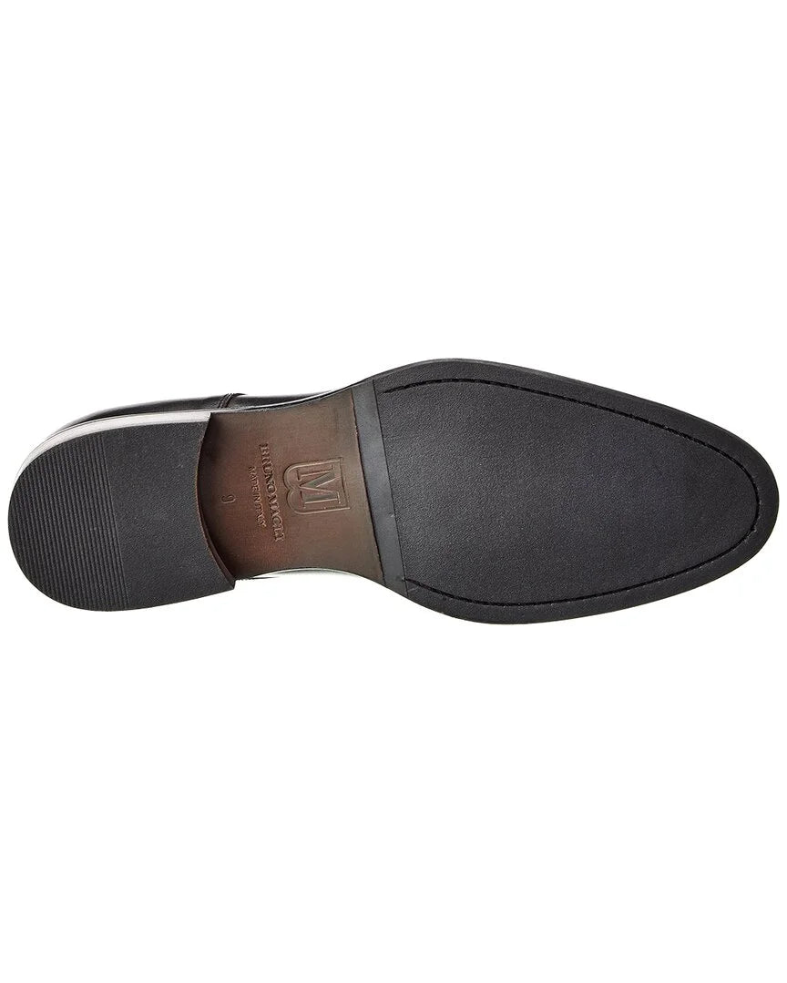 Leather Oxford Shoes, Black R60001