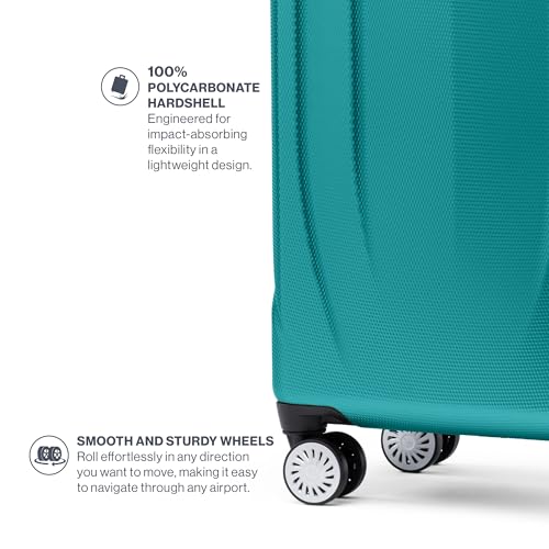 Hardside Expandable Carry-On Luggage with 8 Spinner Wheels, 21 Inch B30295