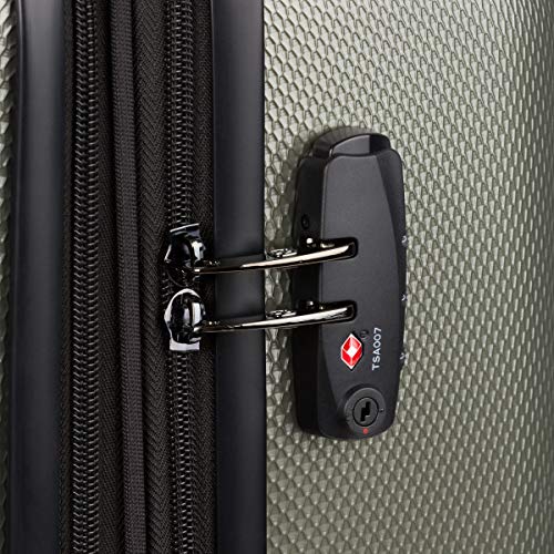 Expandable Hardside Luggage with Spinner Wheels and TSA Lock, Carry-On 19-Inch X51908