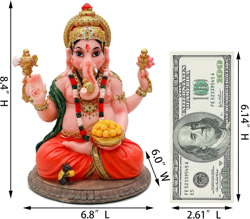 Ganesha Statue for Home Temple Pooja Decor S554