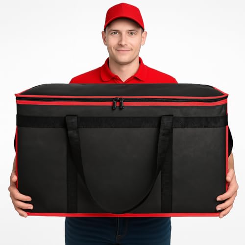 Insulated Food Delivery Bag Hot Cold Meal Carrier F1699