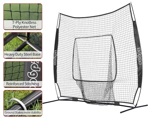 Baseball Softball Practice Net with Carry Bag C597499