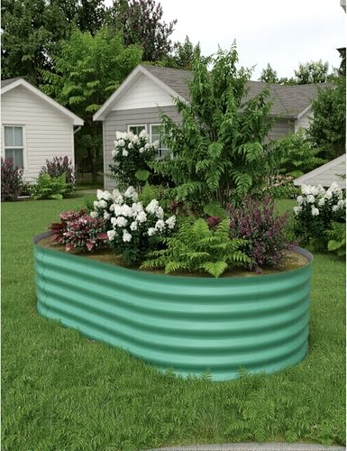 Galvanized Raised Garden Bed for Vegetables, Fruits and Flowers V33720