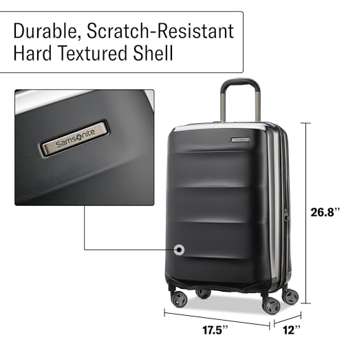 Carry-On Hardside Expandable 21-Inch Luggage with Spinner Wheels and TSA Lock C3671