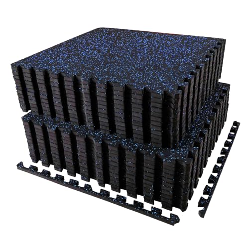 Interlocking Exercise Mat Tiles for Home Gym Flooring O80957