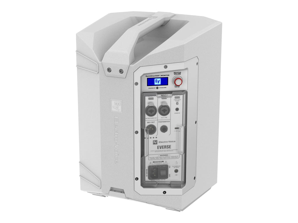 8" 2-Way Battery Powered Loudspeaker with Bluetooth, White N339782