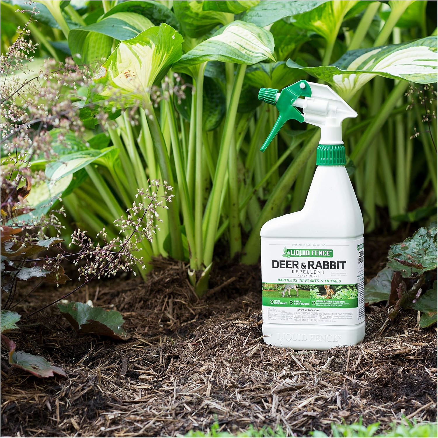 Deer & Rabbit Repellent Ready-to-Use, 32 oz L3257