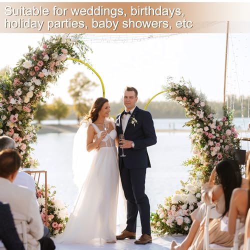 Metal Arch Backdrop Stand Set of 3 for Wedding Party Decoration G87396