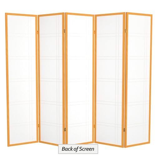 6 Panel Honey Room Divider D80902
