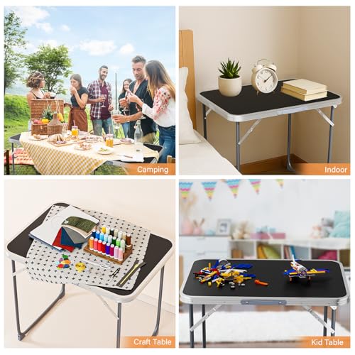 3ft Aluminum Folding Camping Table with Carrying Handle O3096