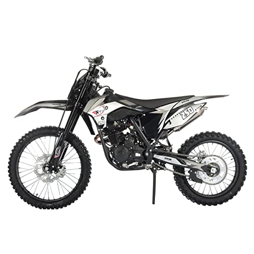 250cc Dirt Bike, 5-Speed Manual, Electric/Kick Start, 21"/18" Wheels N36768