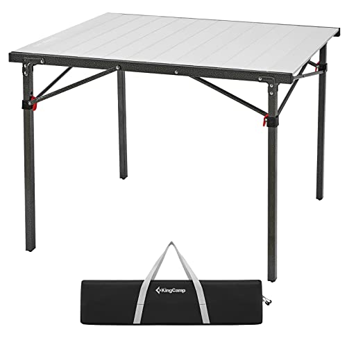 Folding Camping Table Aluminum Roll Up Portable Picnic Table Q486920