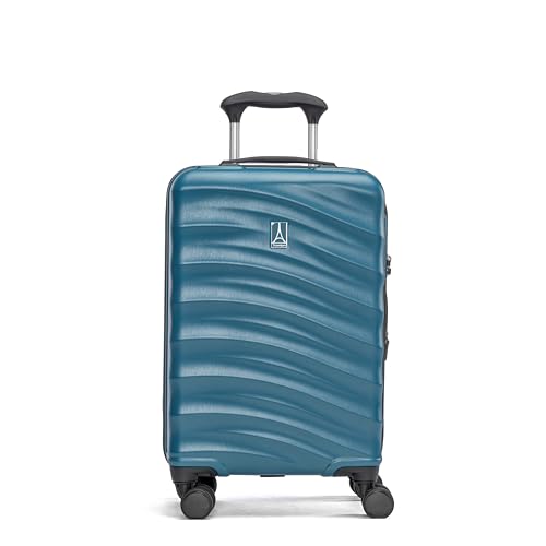 Hardside Expandable Carry-On Luggage with 8 Spinner Wheels and TSA Lock Q7052