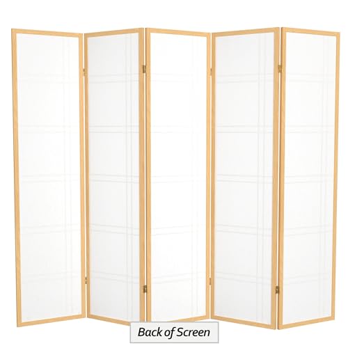 6 Panel Honey Room Divider D80902