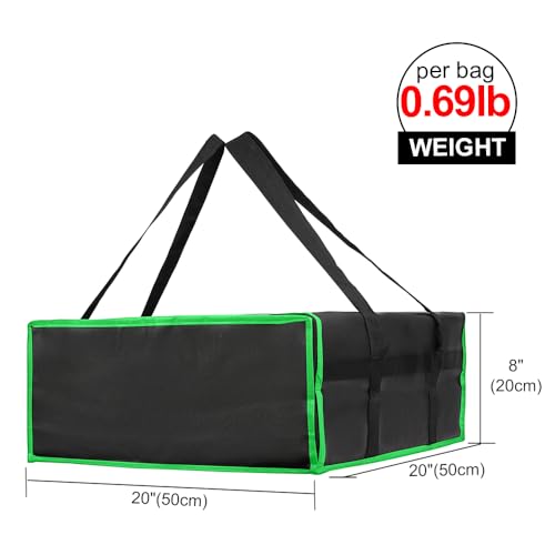 Insulated Food Delivery Bag Hot Cold Meal Carrier F1699