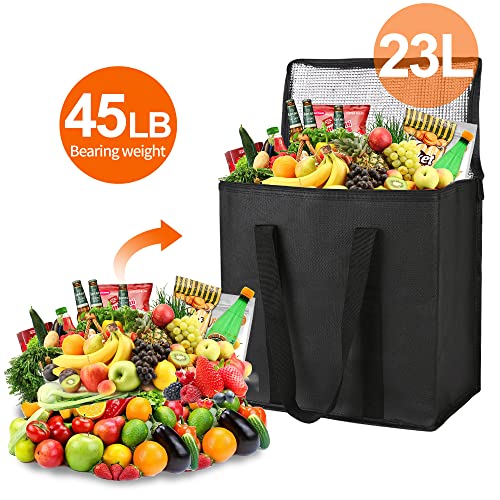 Insulated Food Delivery Bag Hot Cold Meal Carrier F1699