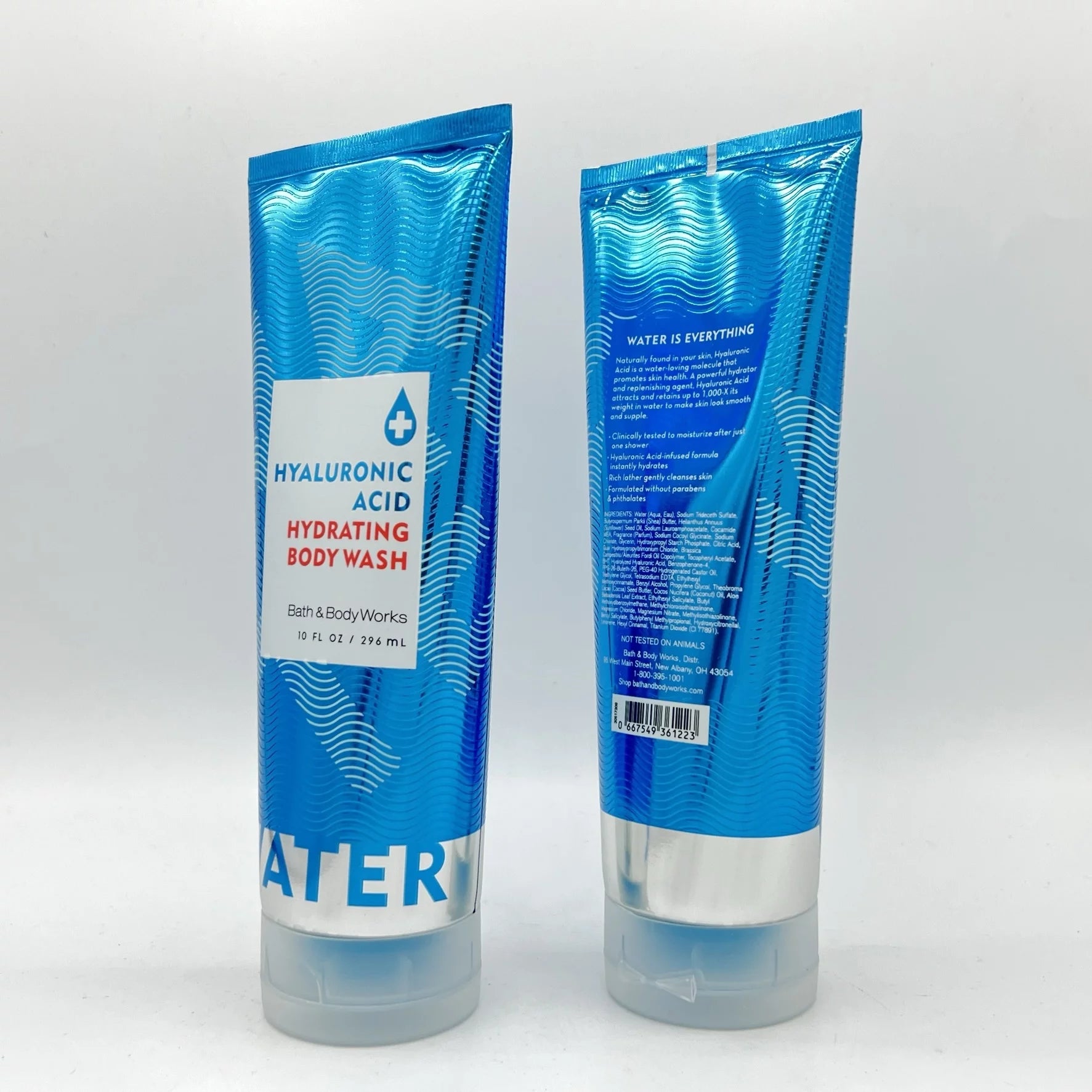 Hyaluronic Acid Hydrating Body Wash, 10oz, Pack of 2 F774149