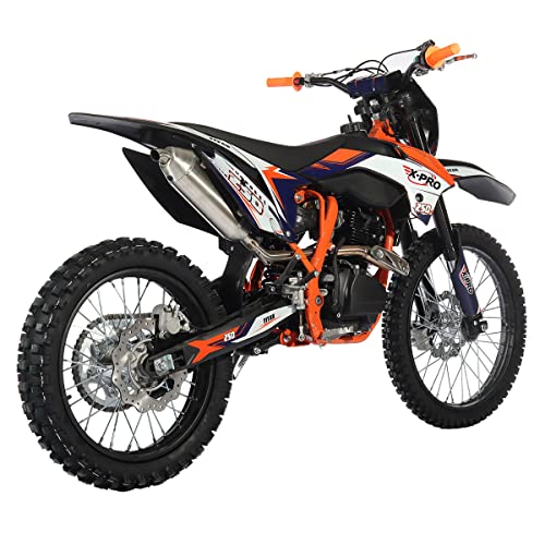 250cc Dirt Bike, 5-Speed Manual, Electric/Kick Start, 21"/18" Wheels N36768