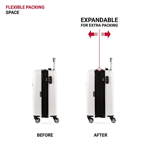 Expandable Hardside Luggage with Spinner Wheels and TSA Lock, Carry-On 19-Inch X51908