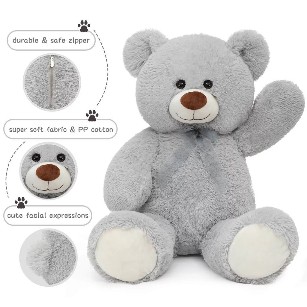 Giant Teddy Bear 35.4" Stuffed Animal Plush Toy N1008