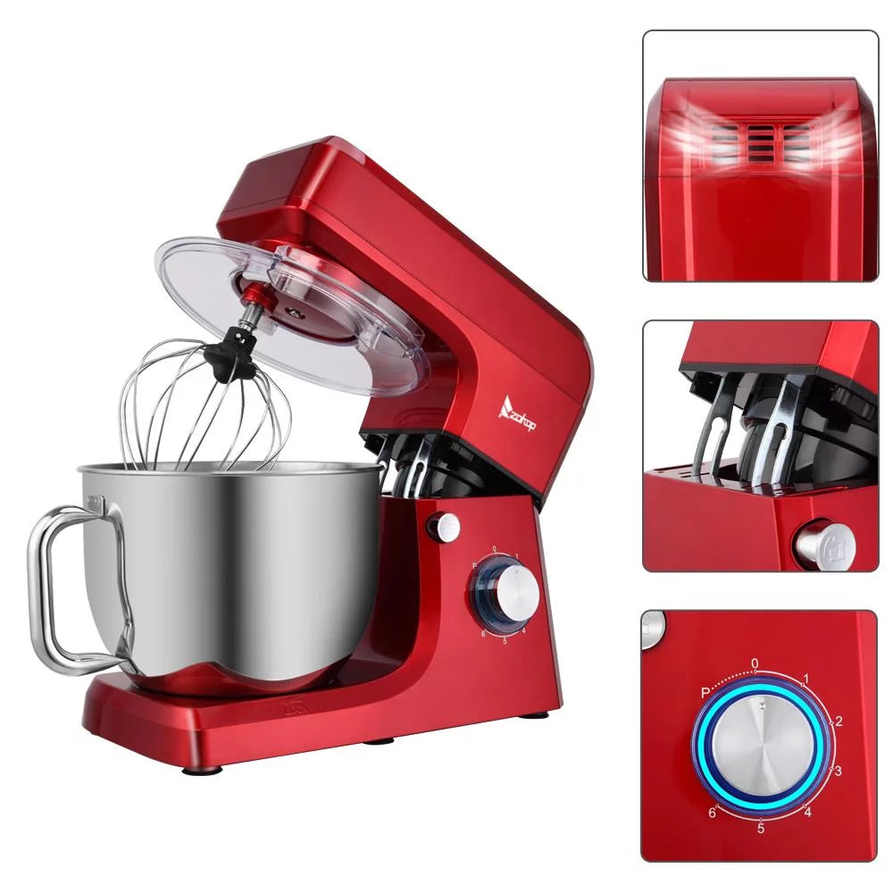 Stand Mixer, 7.5Qt Stainless Bowl, 6 Speeds, Tilt-Head B7775