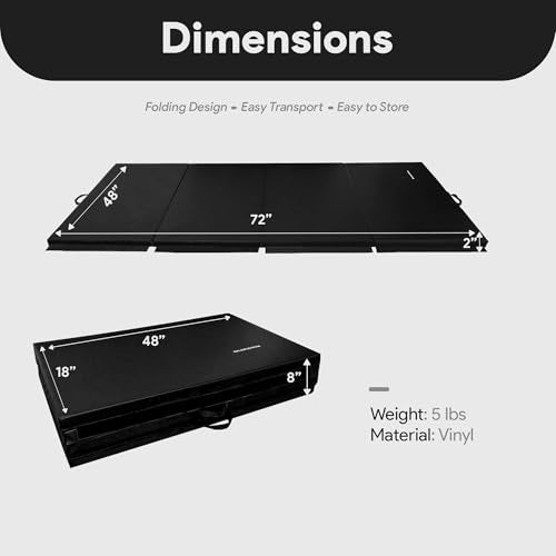 Foldable Gymnastics Mat for Home Tumbling K913
