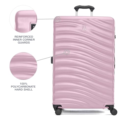 Hardside Expandable Carry-On Luggage with 8 Spinner Wheels and TSA Lock Q7052