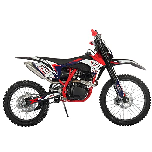 250cc Dirt Bike, 5-Speed Manual, Electric/Kick Start, 21"/18" Wheels N36768
