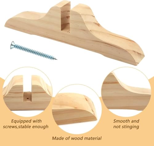 Folding Room Divider Stand with Screws for Home Office O765472