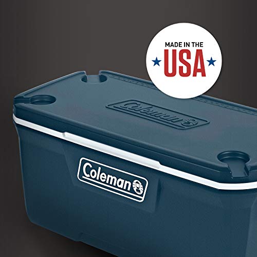 Insulated Portable Hard Cooler, Leak-Resistant, Keeps Ice up to 5 Days N135