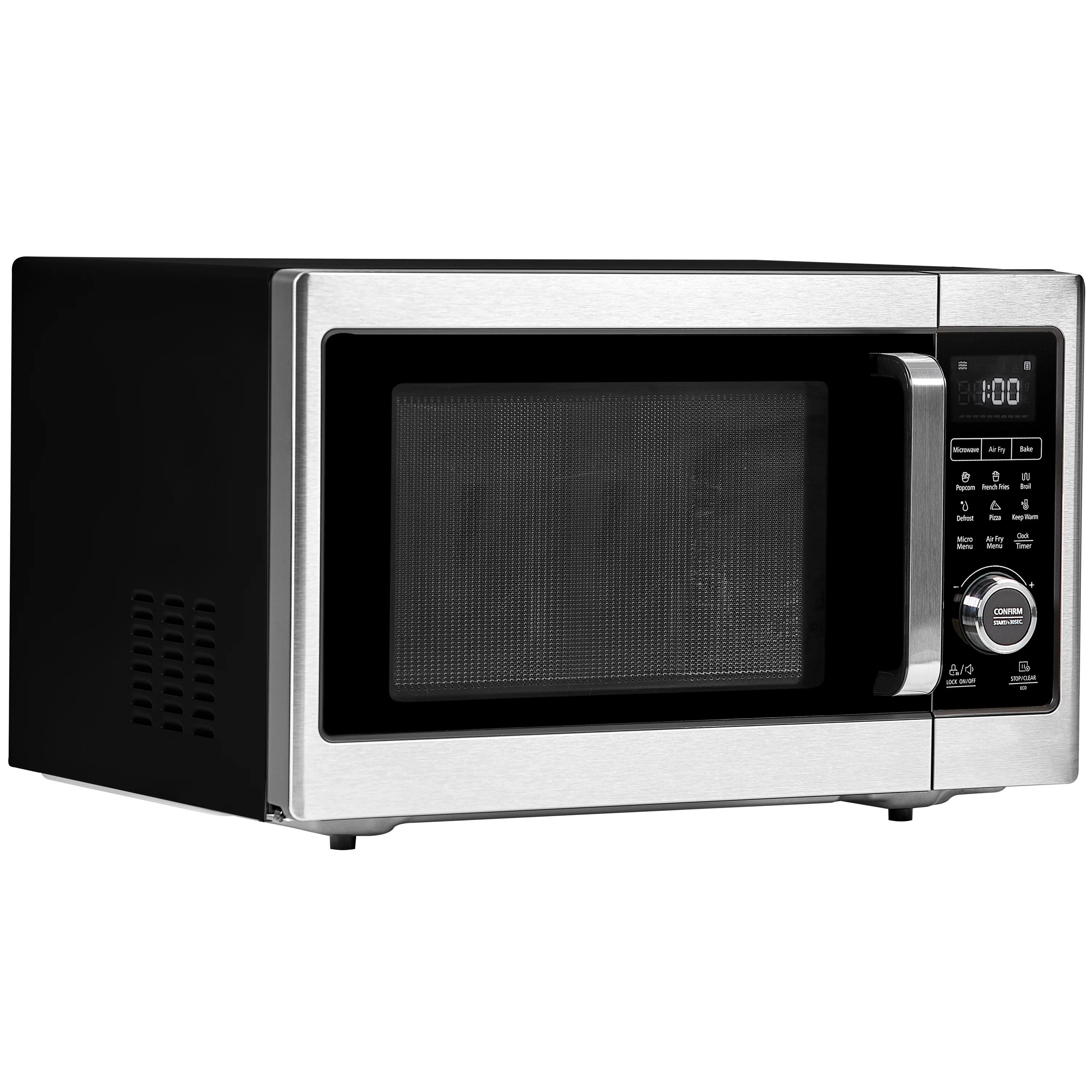 Microwave Air Fryer, Stainless Steel / Black, 1 cu. ft. L995363