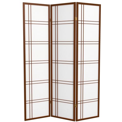 6 Panel Honey Room Divider D80902