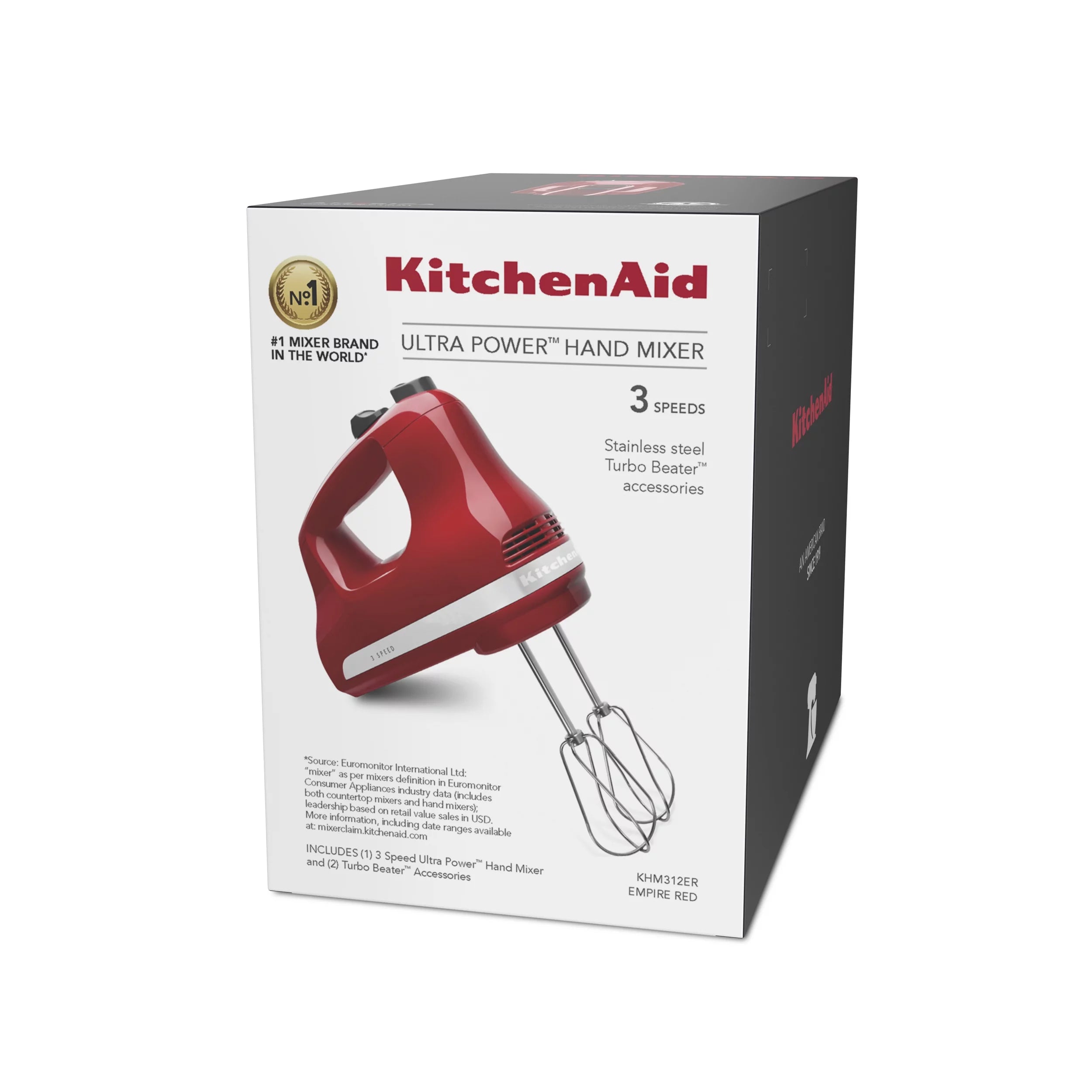 3 Speed Hand Mixer, Empire Red C61146