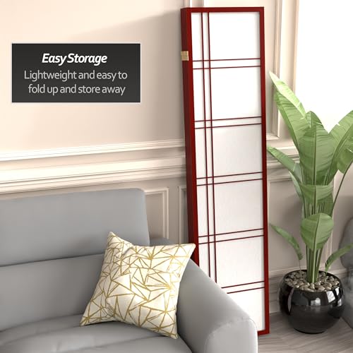 6 Panel Honey Room Divider D80902