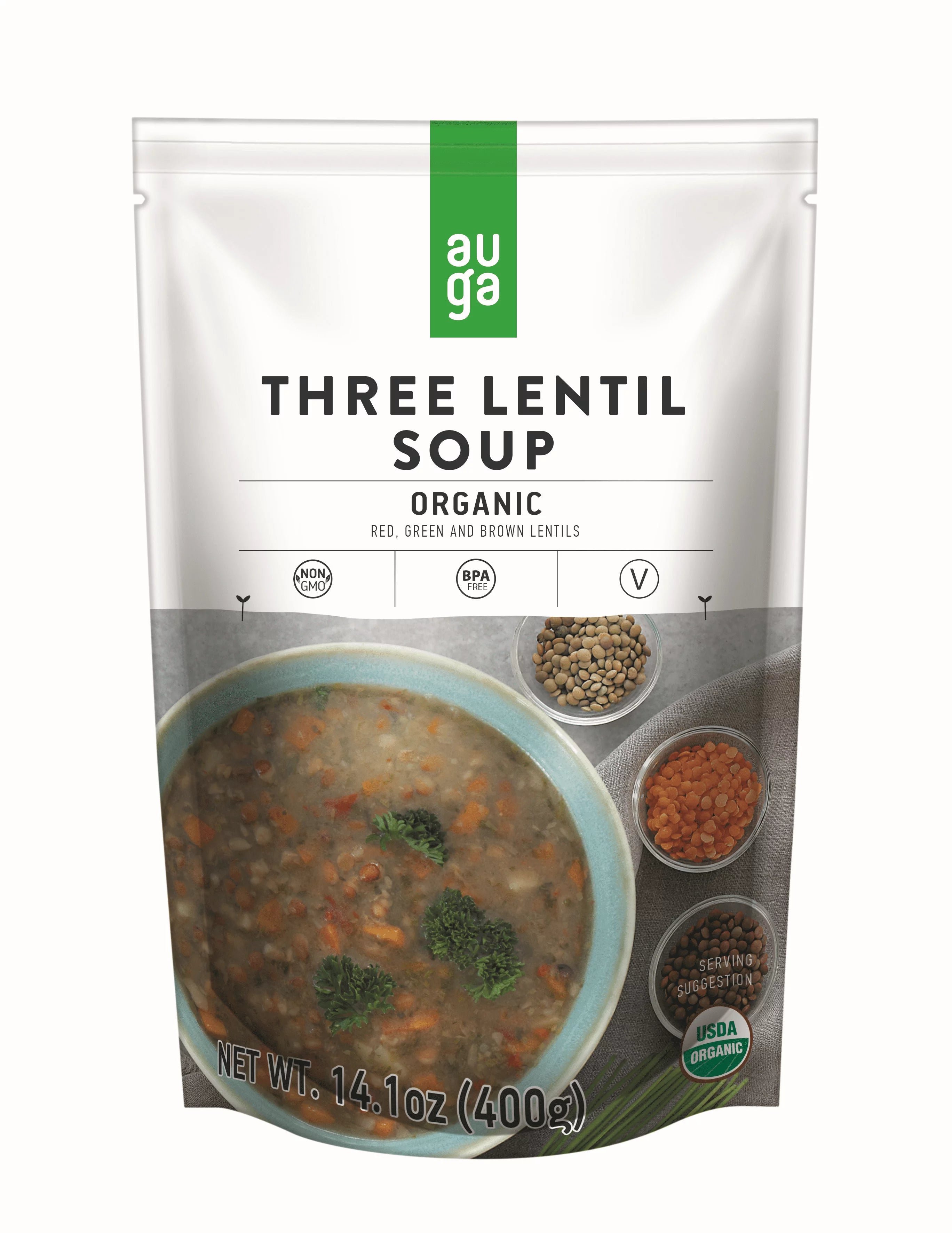 Organic Vegetable Soup Variety Bundle, 14.1oz (6-pack) B590