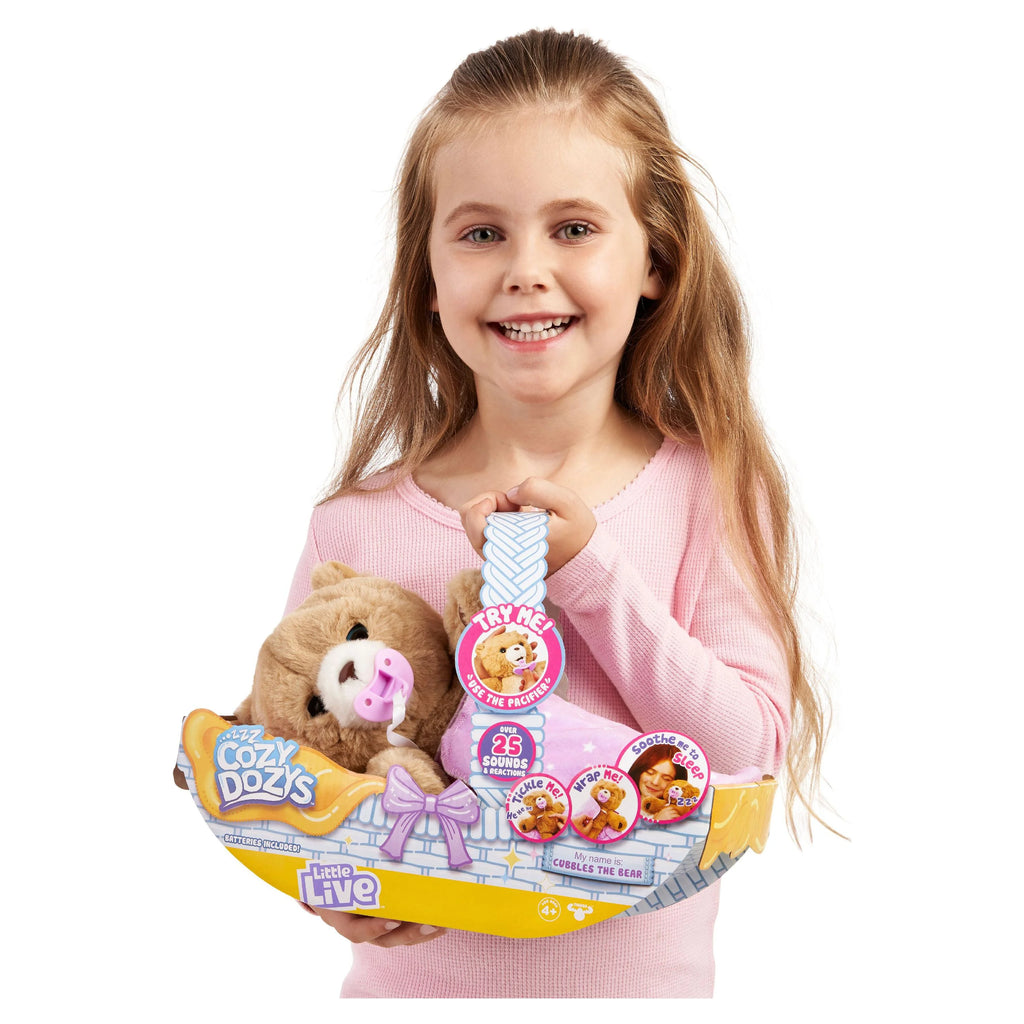 Cozy Dozy Cubbles the Bear with 25 Sounds and Reactions O370225