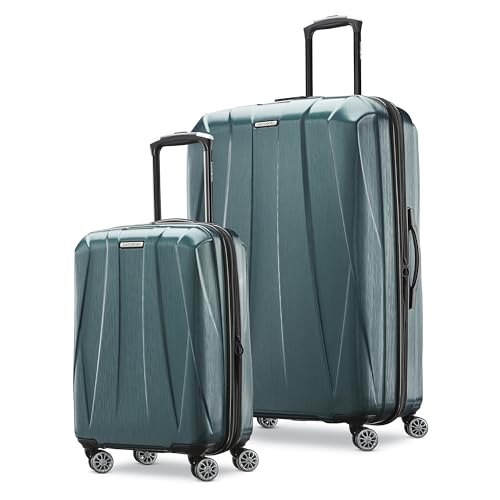 Hardside Expandable Carry-On Luggage with Spinner Wheels, Black, 20-Inch O253