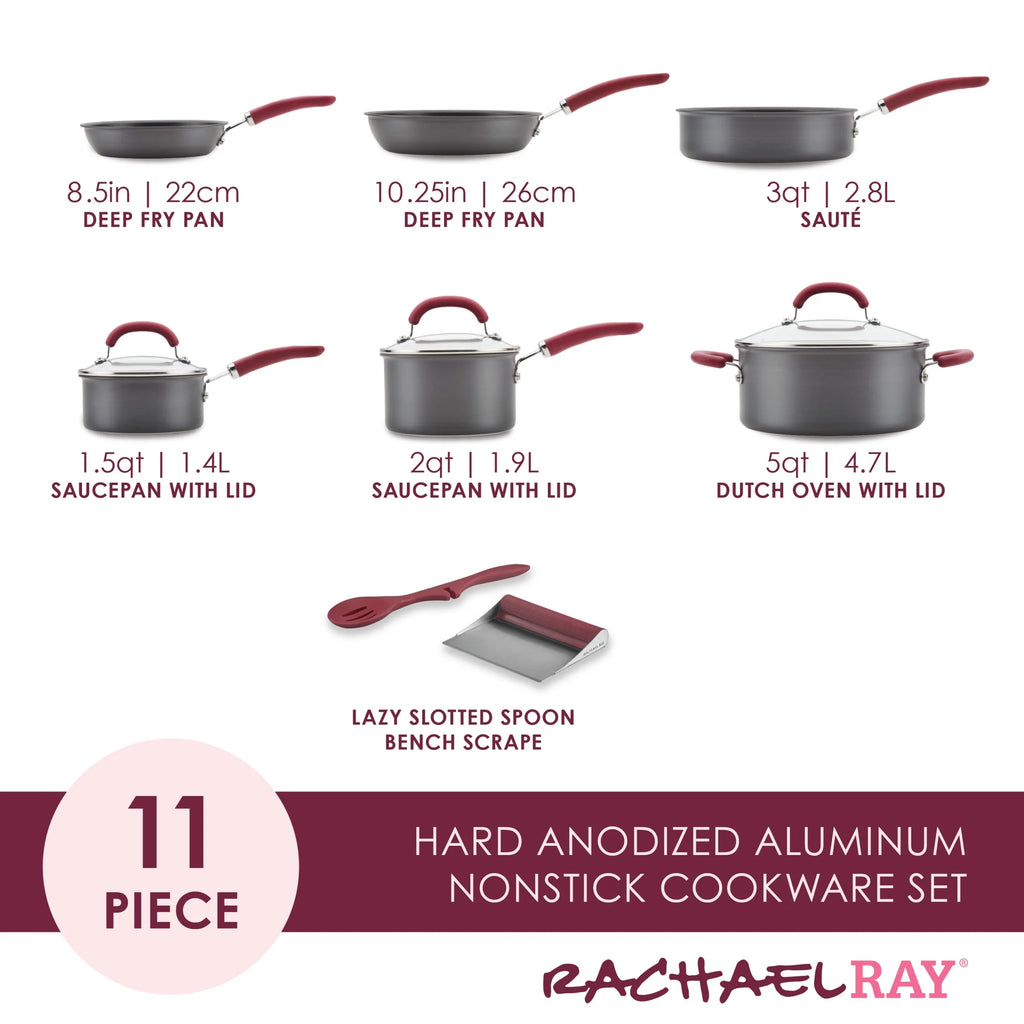 Nonstick Pots and Pans Set, 11 Piece B9803