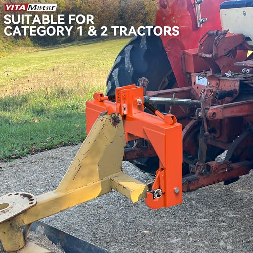 3 Point Quick Hitch, 3000 lbs with 2" Receiver for Category 1 & 2 Tractors L44524