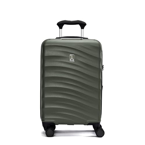Hardside Expandable Carry-On Luggage with 8 Spinner Wheels and TSA Lock Q7052