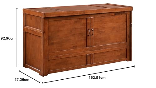 Murphy Cube Cabinet Bed (White, Queen) N4098