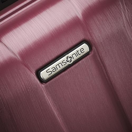Hardside Expandable Carry-On Luggage with Spinner Wheels, Black, 20-Inch O253