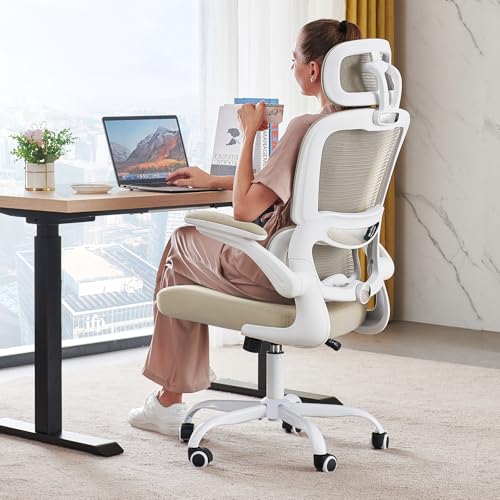 Ergonomic Mesh Office Chair with Wheels, High Back, 330 LBS Capacity A84765