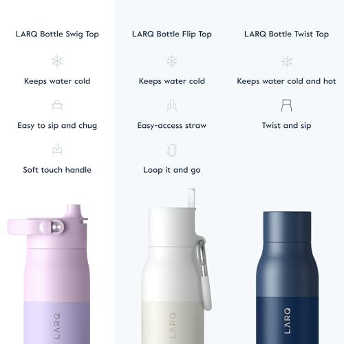 Insulated Stainless Steel Water Bottle with Silicone Handle, 34oz Z278258