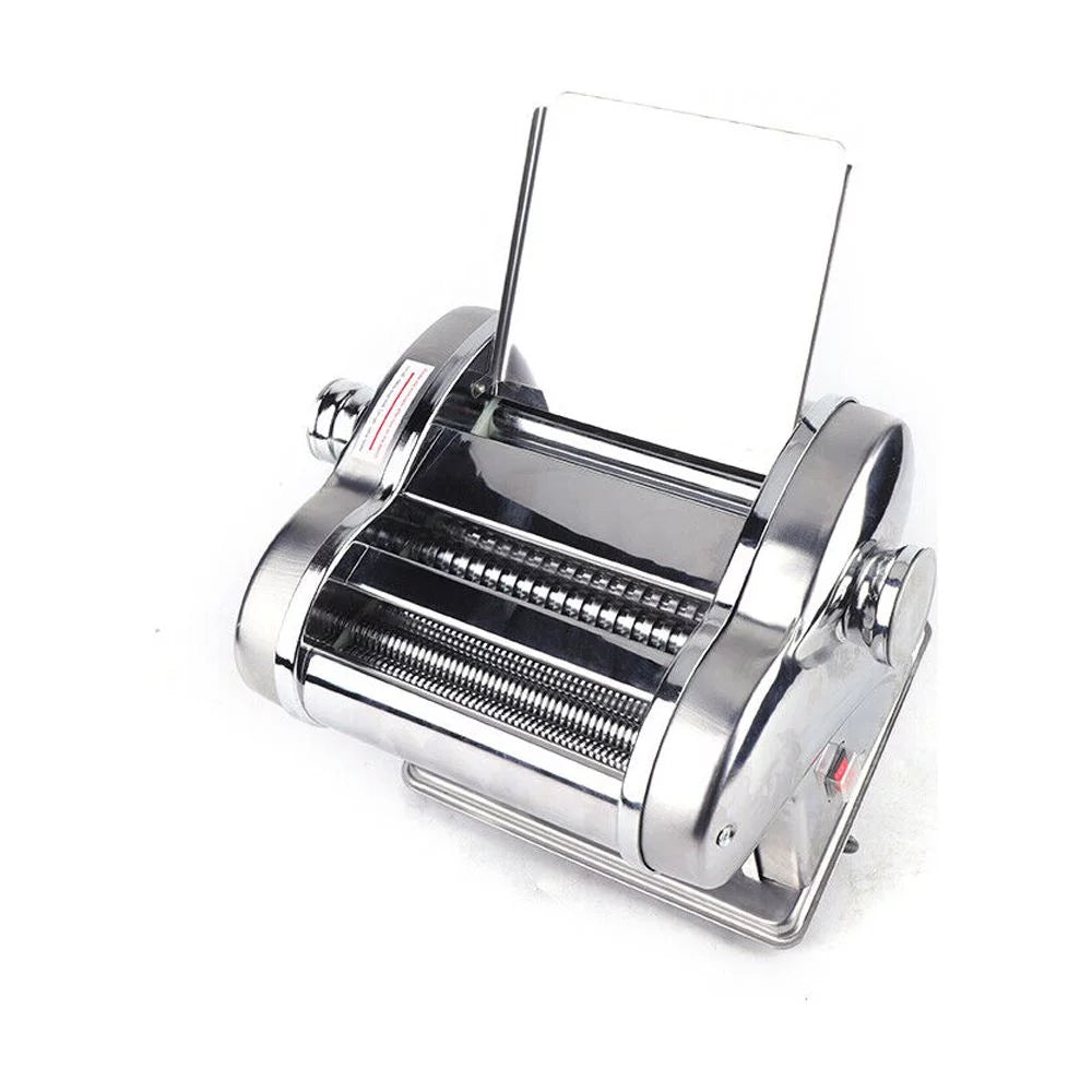 110V Commercial Electric Pasta Machine 6-Speed with Two Blades I397